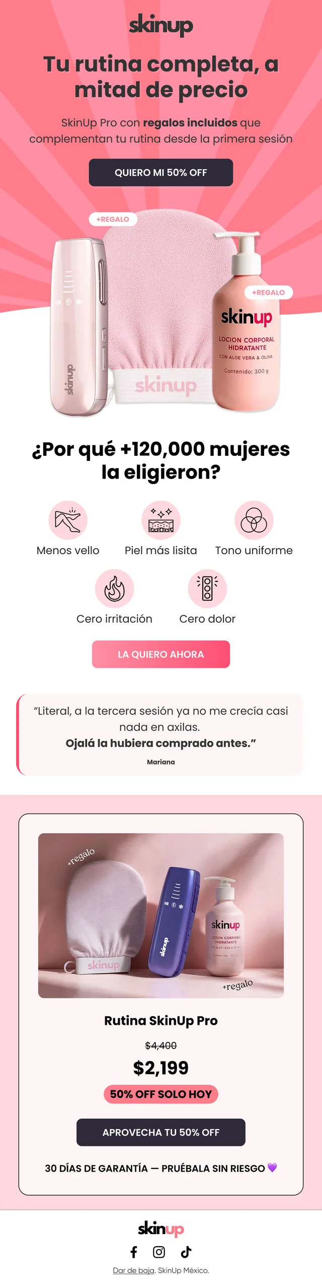 Vende la rutina completa, no el aparato solo, y usa la cantidad de clientas como prueba.
